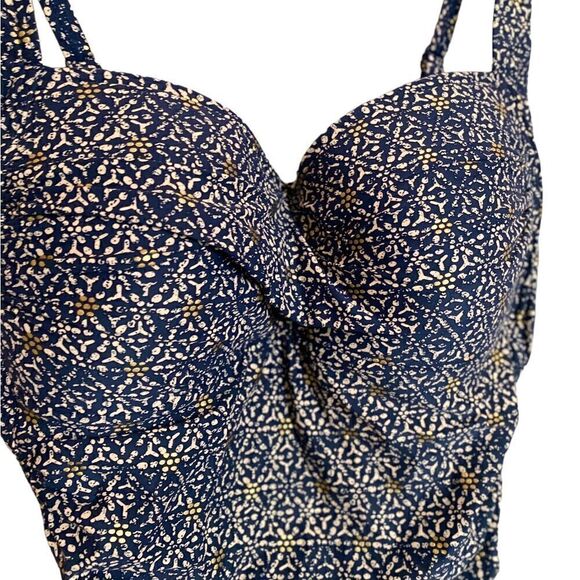 Bondeye Australia Blue One Piece Swimsuit Size D/DD/14 - Picture 2 of 5